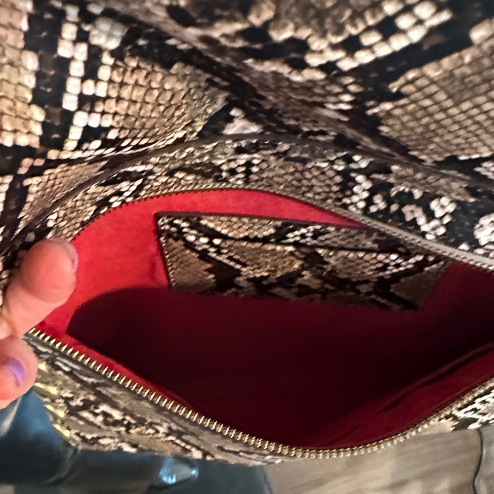 Hammitt Brown Snakeskin Crossbody Bag - Picture 5 of 5